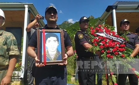 Tovuzda Birinci Qarabağ müharibəsinin şəhidi Fuad Ələsgərov dəfn edilib - YENİLƏNİB