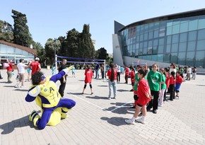 AVF Uşaqların Beynəlxalq Müdafiəsi Gününə həsr olunan voleybol festivalı keçirib