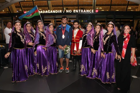 Azərbaycan cüdoçuları Macarıstandan 4 medalla Bakıya qayıdıblar - FOTO