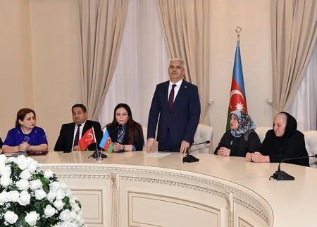 Türkiyədən olan bir qrup şəhid ailəsi Azərbaycana gəlib