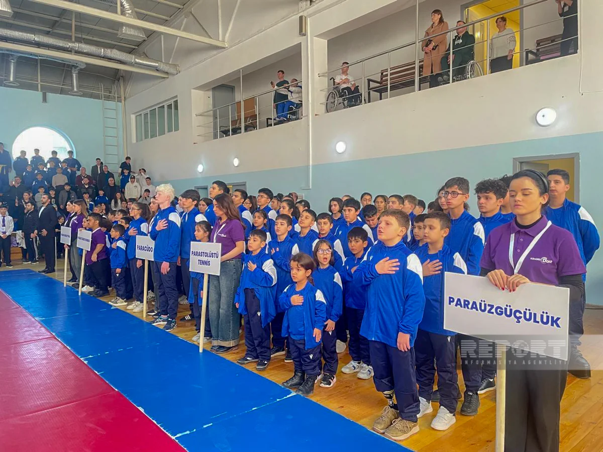 Sumqayıtda Uşaq Paralimpiya Oyunları keçirilib