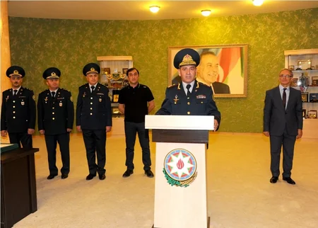 Dövlət Sərhəd Xidməti Akademiyasında yaradıcılıq müsabiqələrinin qalibləri mükafatlandırılıb