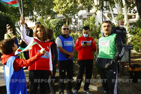 Tbilisi-Rustavi marathon dedicated to Independence Day of Azerbaijan ends