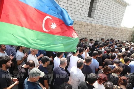Военнослужащий-шехид Азербайджанской армии похоронен в Баку 