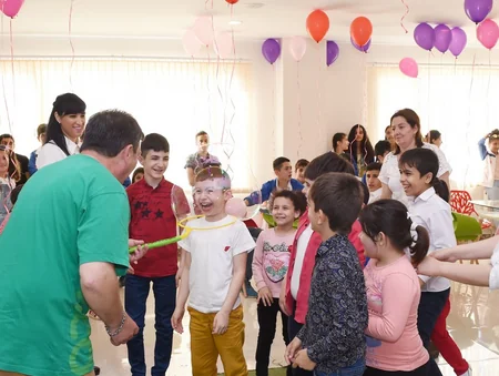 Heydər Əliyev Fondu sağlamlıq imkanları məhdud uşaqlar üçün tədbir keçirib