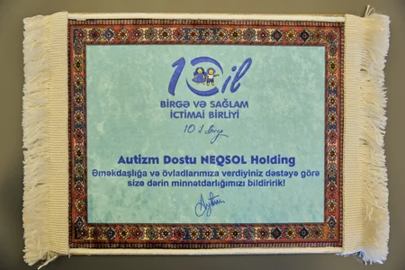 NEQSOL Holding autizmli şəxslərə dəstək üçün BSİB ilə əməkdaşlığa başlayır