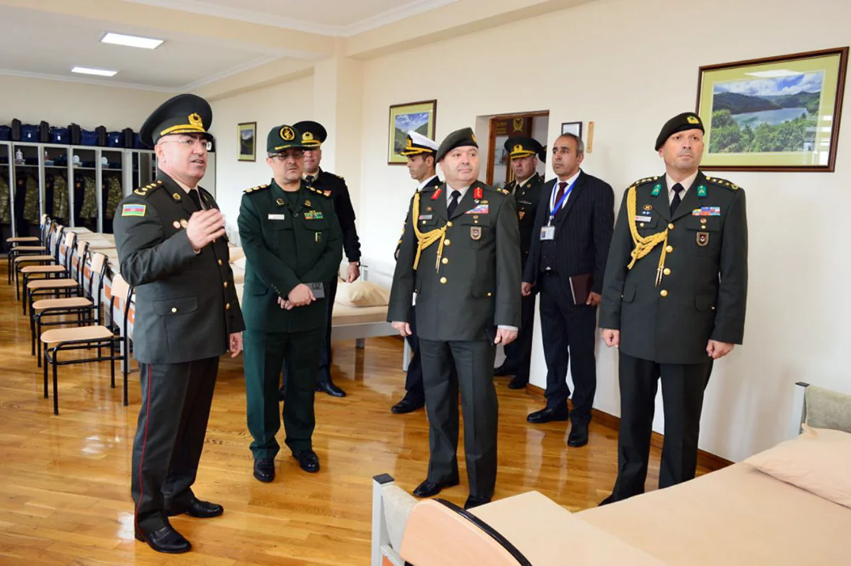 Military attachés of foreign states visit military lyceum