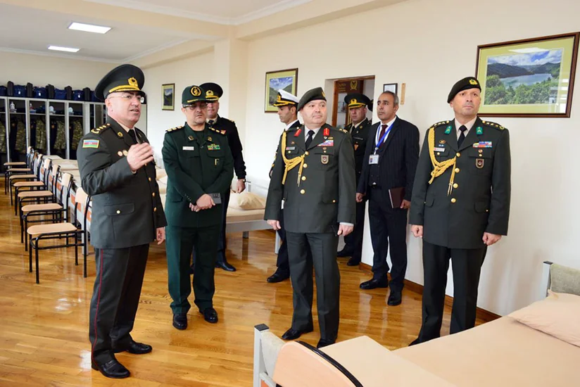 Military attachés of foreign states visit military lyceum