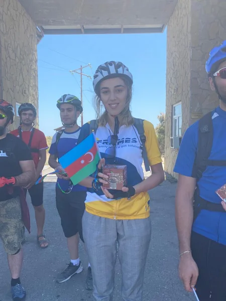 Bakıdan Abşeron milli parkına velosiped yürüşü keçirilib