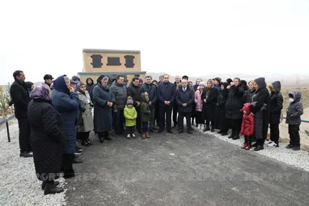 Tombstone monument for martyred journalist Maharram Ibrahimov unveiled