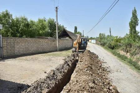 “Azərsu” Kürdəmir rayonunun 12 kəndinin içməli su problemini həll edir