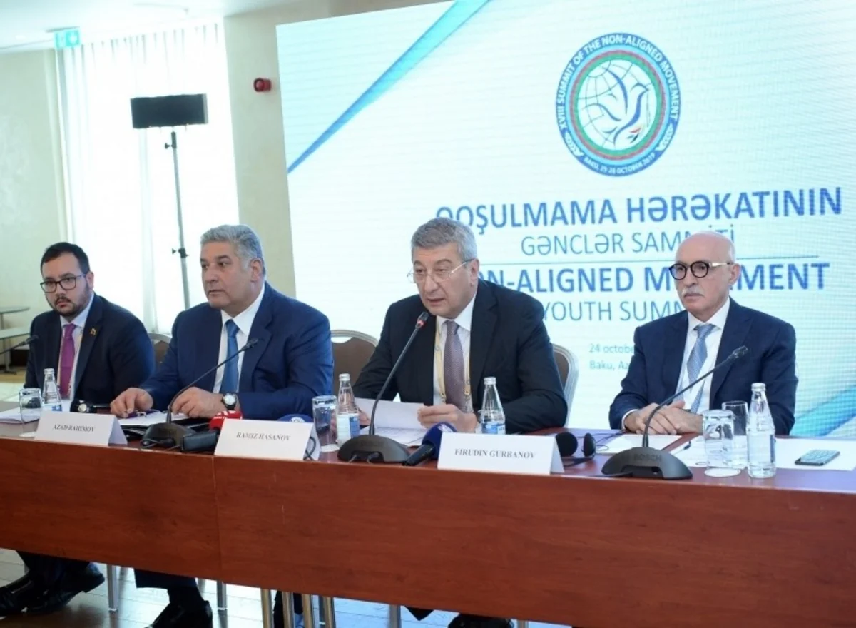 Bakıda Qoşulmama Hərəkatının Gənclər Sammiti keçirilib