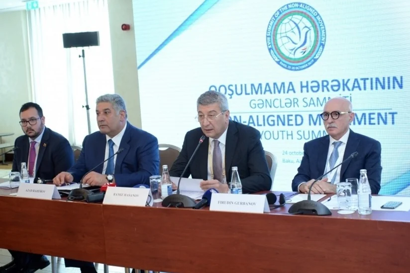 Bakıda Qoşulmama Hərəkatının Gənclər Sammiti keçirilib