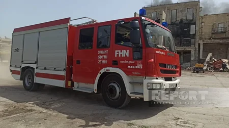 FHN-in Sumqayıt Regional Mərkəzinin qüvvələri ilə taktiki-xüsusi təlim keçirilib