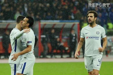 Qarabağ - Çelsi matçı maraqlı anlarla yadda qalıb - FOTOREPORTAJ