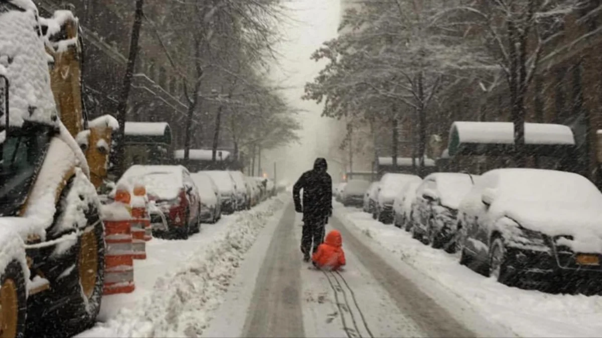 New York struck by biggest snowstorm - VIDEO