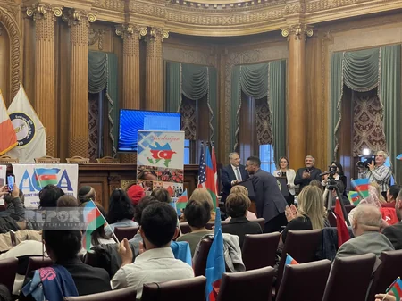 Borough president of Brooklyn signs Declaration on Victory Day of Azerbaijan