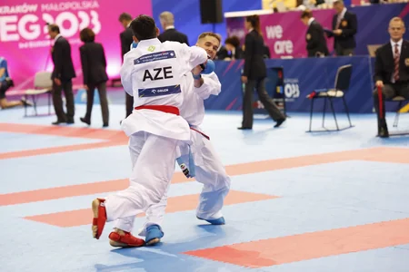 Avropa Oyunları: Azərbaycanın 3 karateçisi mübarizəni dayandırıb, biri medalı təmin edib
