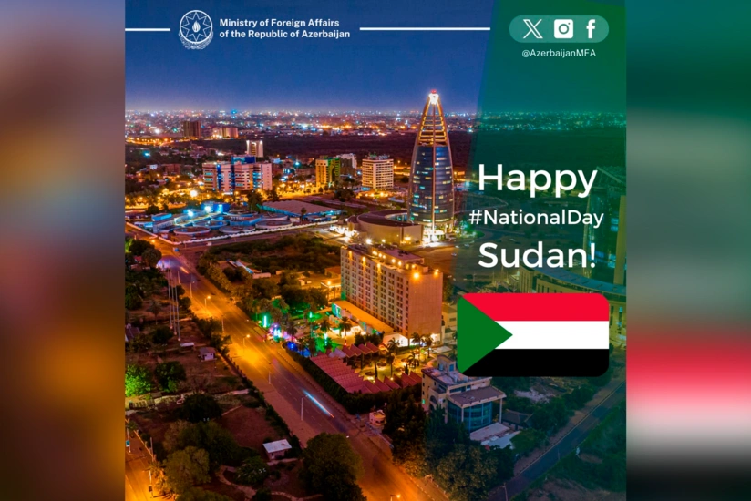 Azərbaycan XİN Sudanı təbrik edib