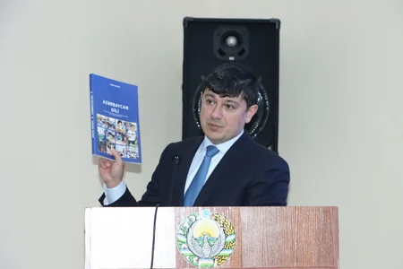 Dövlət Komitəsinin sədri Daşkənddə Azərbaycan icmasının üzvləri ilə görüşüb