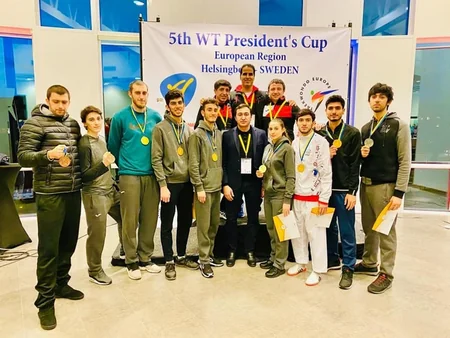 Azərbaycan taekvondoçuları 9 medal qazandılar - FOTO
