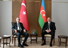 President of Azerbaijan holds one-on-one meeting with President of Türkiye in Lachin