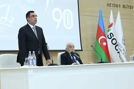 Xoşbəxt Yusifzadəyə BANM-in Fəxri professoru diplomu təqdim olunub