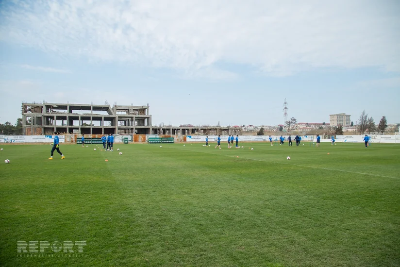 Futbol üzrə Azərbaycan milli komandası Malta ilə oyuna hazırlaşır - FOTOSESSİYA