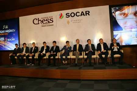 Shamkir Chess 2018in püşkatma mərasimi keçirilib - FOTO
