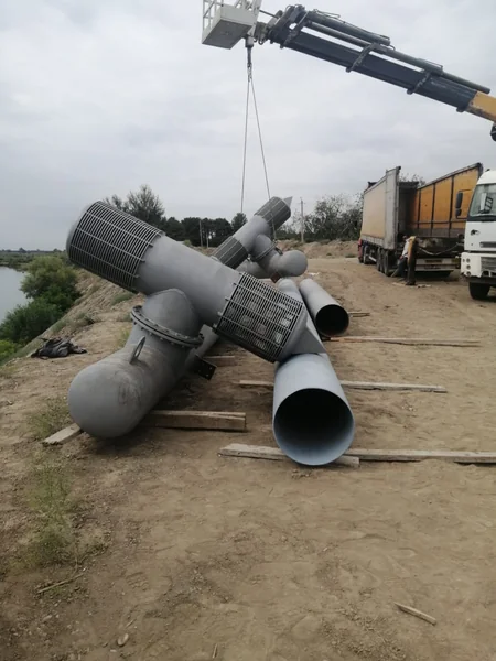 Yevlaxda sutəmizləyici qurğu və anbar kompleksinin inşası yekunlaşır