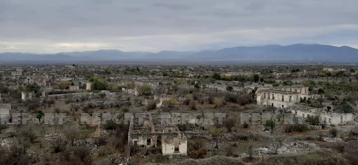 One day in Caucasian Hiroshima - we will build Aghdam from scratch