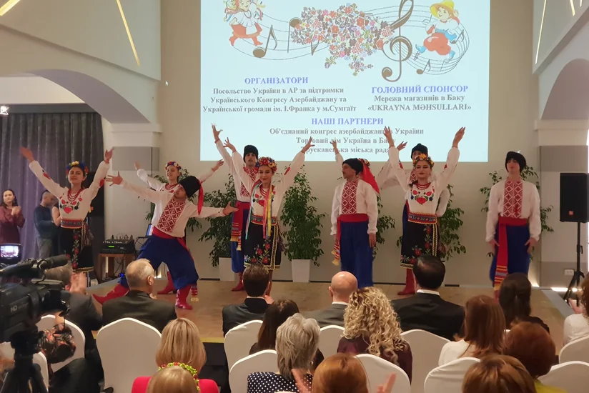 В Баку прошел первый конкурс украинской песни
