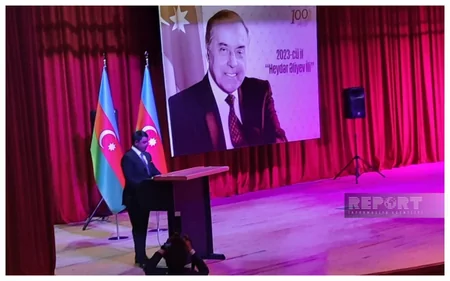 Neftçalada Heydər Əliyevin 100 illik yubileyi qeyd olunub