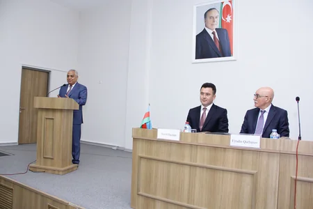 Quba-Xaçmaz Regional Təhsil İdarəsinin müdirinin təqdimatı olub