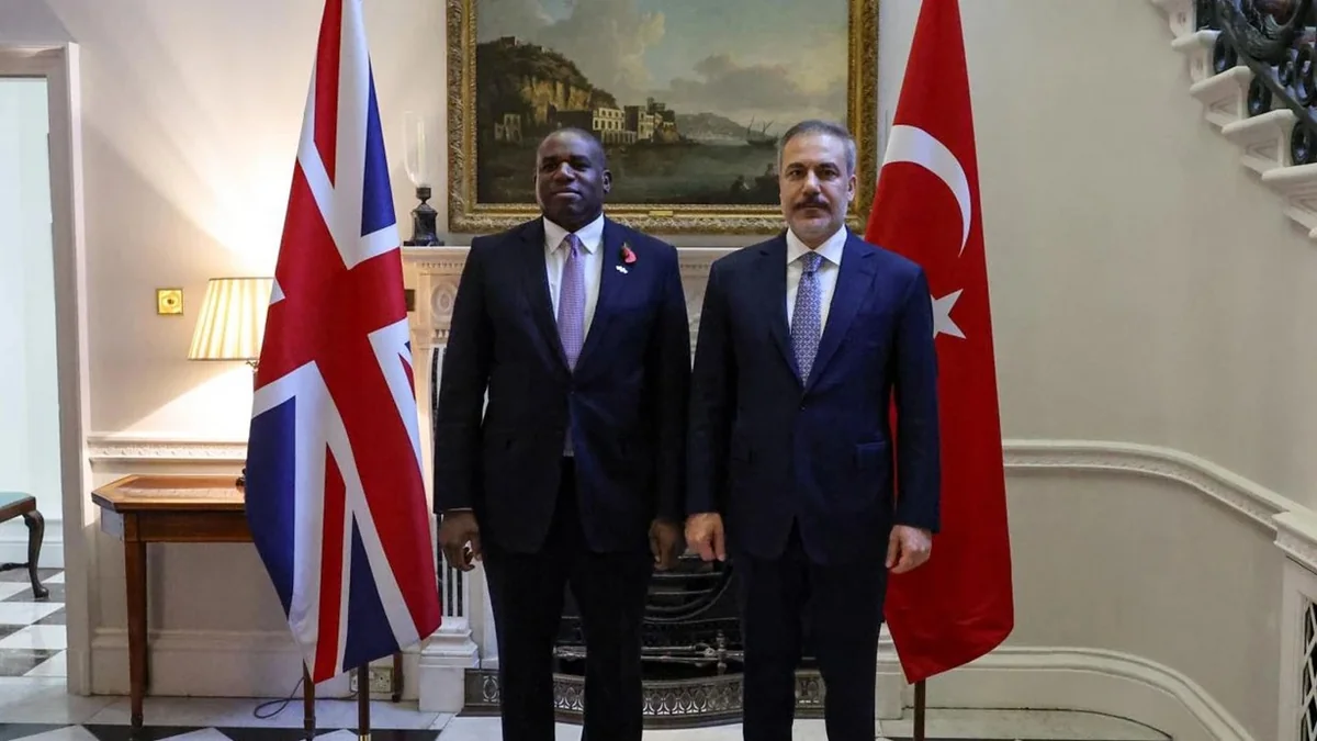 Главы МИД Турции и Великобритании обсудили завершение войны в Украине