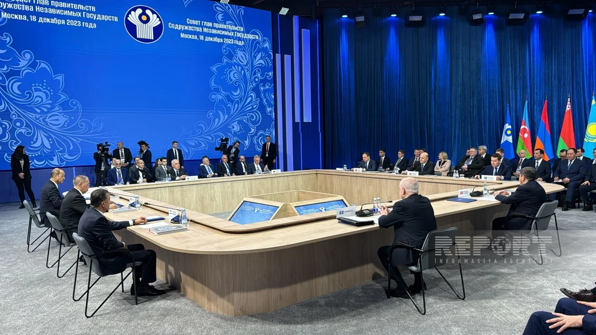 Azerbaijani PM Asadov joins meeting of CIS Council of Heads of Government in Moscow