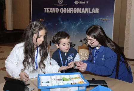 Şəhid övladları üçün “Texno Qəhrəmanlar” master-klası keçirilib