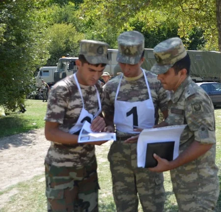 Azərbaycan ordusunda səmti müəyyən etmə yarışları başlayıb