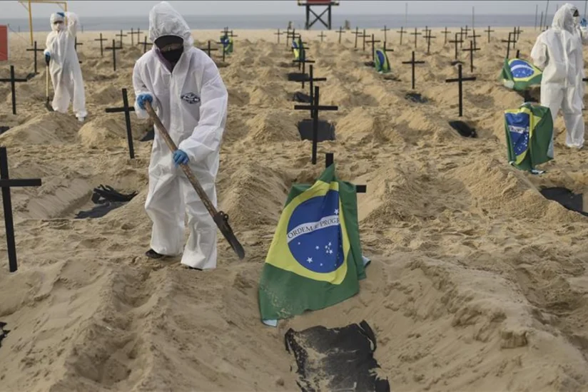 В Бразилии за сутки выявили более 52 тысяч случаев коронавируса