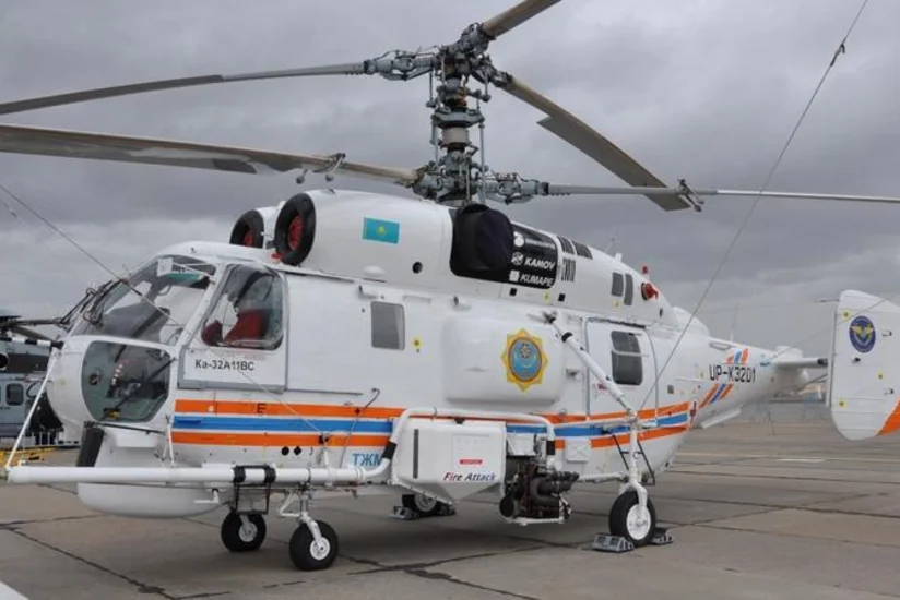 Казахстан увеличит вертолетный парк для борьбы с лесными пожарами