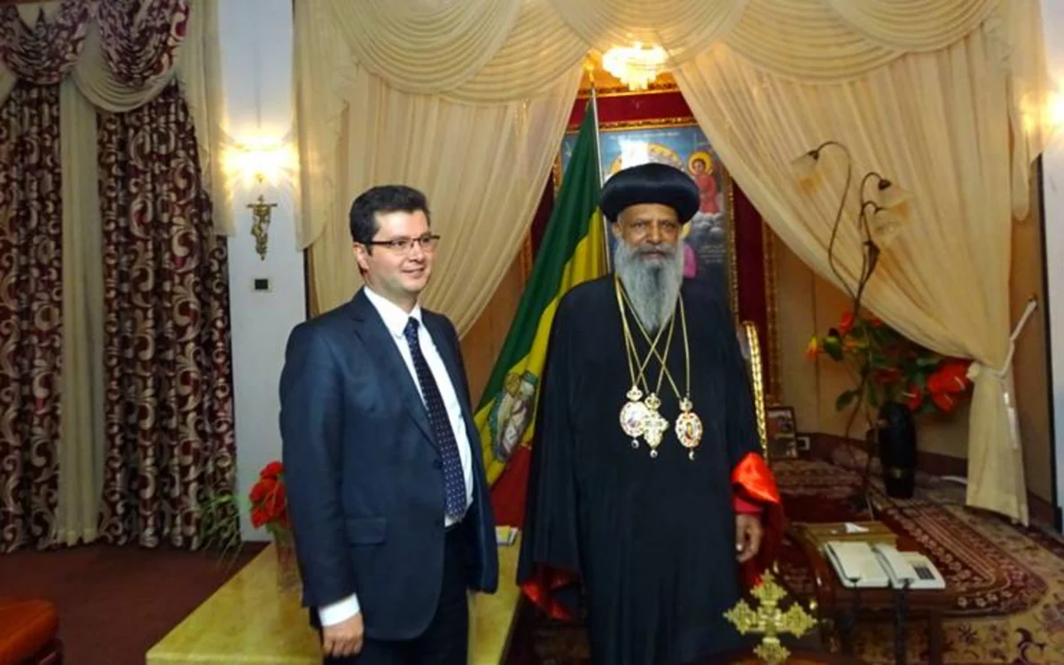 Elman Abdullayev Efiopiya Patriarxı ilə görüşüb