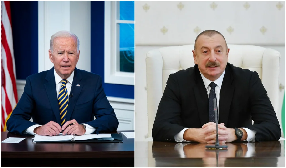 US President Biden sends letter to Ilham Aliyev