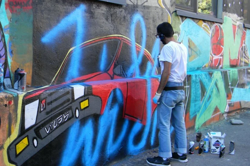 Azərbaycanlı rəssamlar Tbilisidə “Urban Art Festival”ında iştirak edirlər