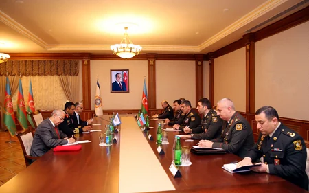 “Ali zabit” medalı Zakir Həsənova təqdim olunub