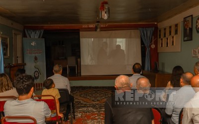 Biləsuvarda “Kino Günləri” keçirilib 