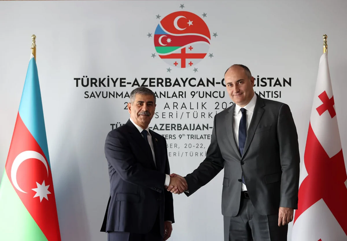 Azerbaijani, Georgian defense ministers discuss regional security