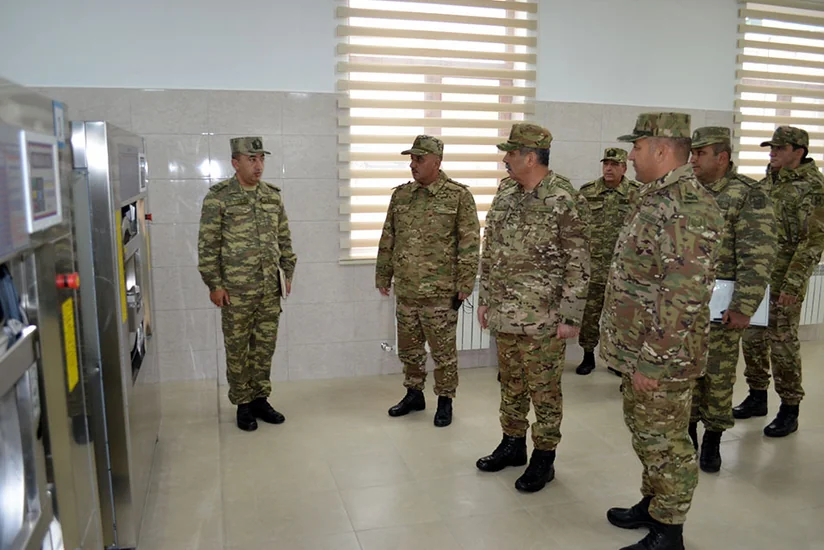 Закир Гасанов принял участие в открытии воинской части после капитального ремонта