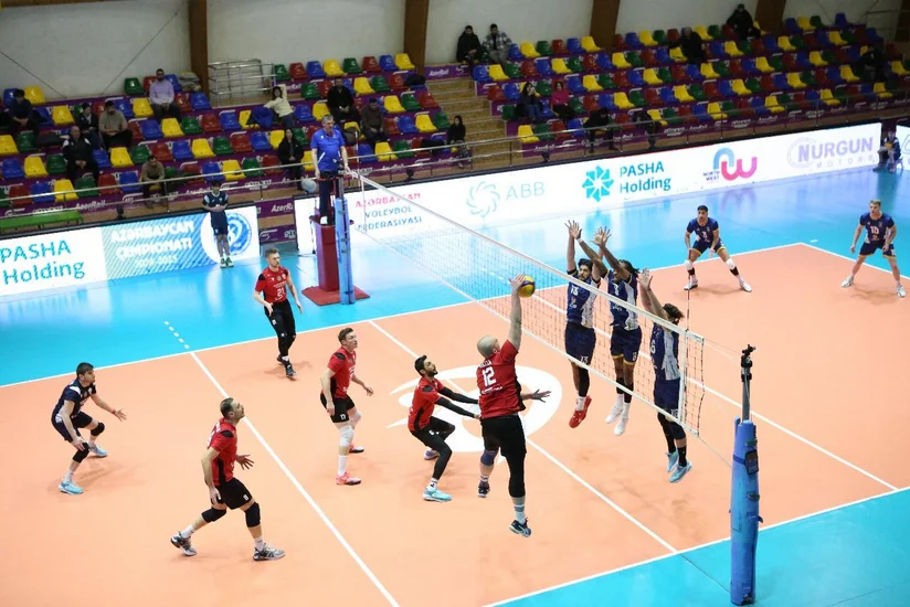 Kişi voleybolçular arasında Azərbaycan Yüksək Liqasında 2 matç keçirilib
