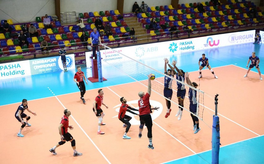 Kişi voleybolçular arasında Azərbaycan Yüksək Liqasında 2 matç keçirilib