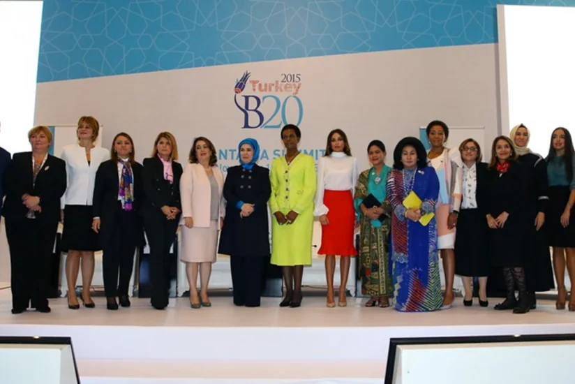 Mehriban Əliyeva Antalyada “Biznes-20”/“Qadınlar-20” birgə sessiyasında iştirak edib - FOTO